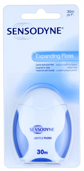 SENSODYNE 30 m maigais Expanding zobu diegs (1 gab.)