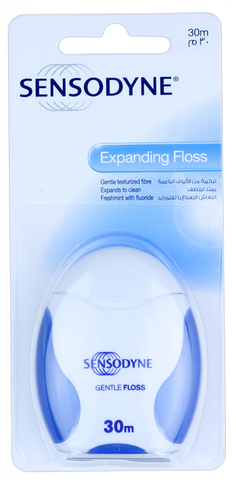 SENSODYNE 30 m maigais Expanding zobu diegs (1 gab.)