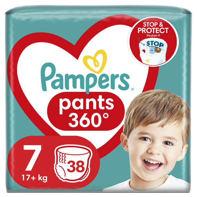 Pampers Pants biksītes 17+kg (38 gab.)