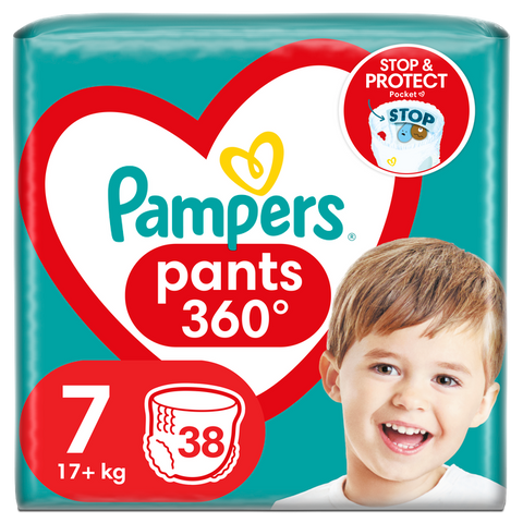 Pampers Pants biksītes 17+kg (38 gab.)