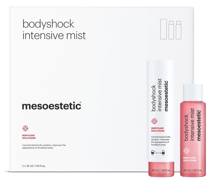 MESOESTETIC Intensive Bodyshock Mist izsmidzinājums (35 ml), 2 glābji