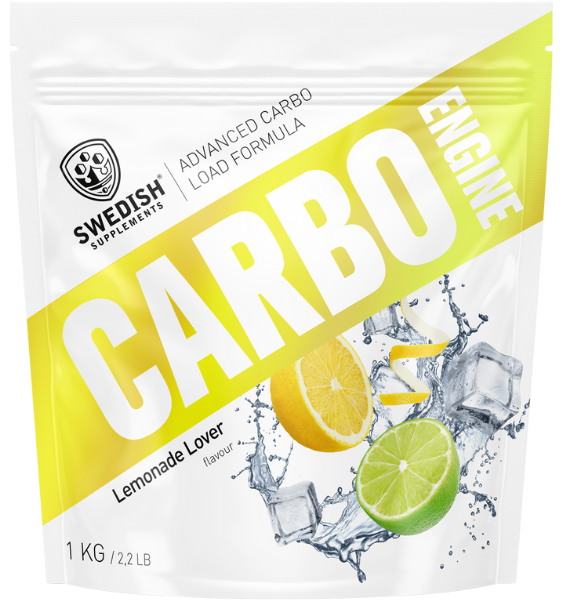 SWEDISH SUPPLEMENTS Carbo Engine Lemonade Lover pulveris, 1000 g