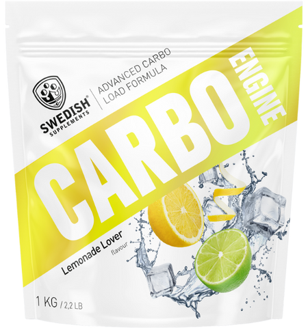 SWEDISH SUPPLEMENTS Carbo Engine Lemonade Lover pulveris, 1000 g