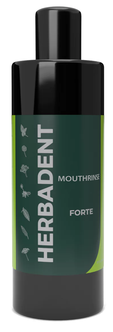 Mutes skalojamais līdzeklis HERBADENT Forte, 400 ml