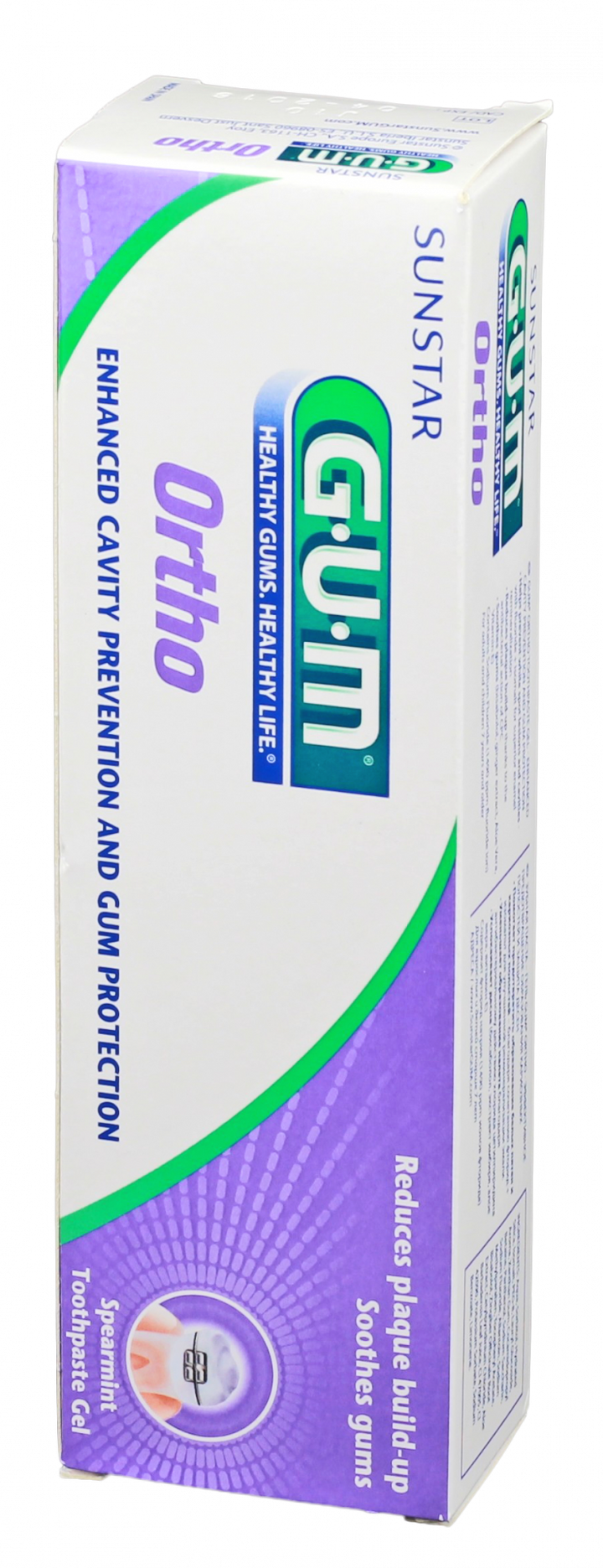 GUM Ortho zobu pasta - 75 ml