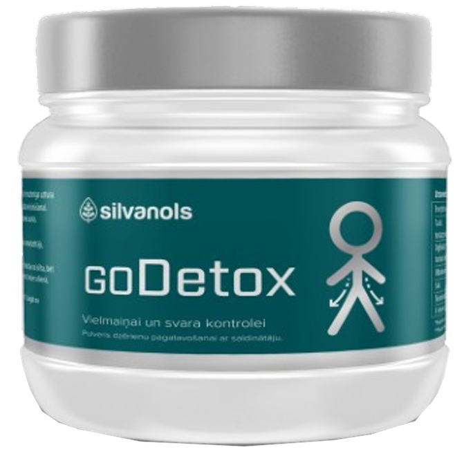 SILVANOLS GoDetox 400 g šķiedrvielu pulveris