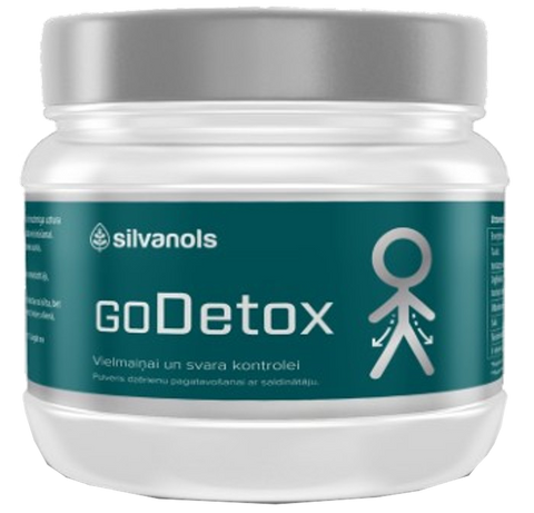 SILVANOLS GoDetox 400 g šķiedrvielu pulveris