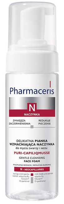PHARMACERIS N Puri-Capilqmusse putas sejai - 150 ml attīrošais produkts
