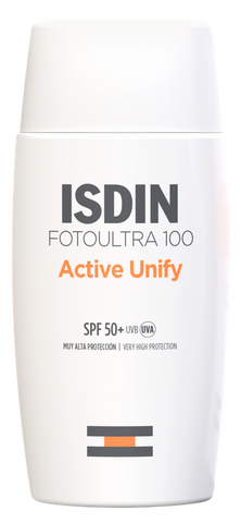 ISDIN FotoUltra100 Active Unify SPF50+ saules aizsarglīdzeklis 50 ml