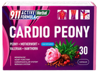 911 Cardio Peonija kapsulas, 30 gab.