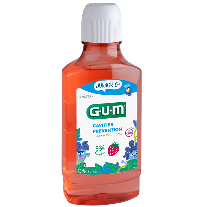 GUM Junior 6+ mutes skalošanas līdzeklis 300 ml