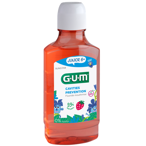 GUM Junior 6+ mutes skalošanas līdzeklis 300 ml