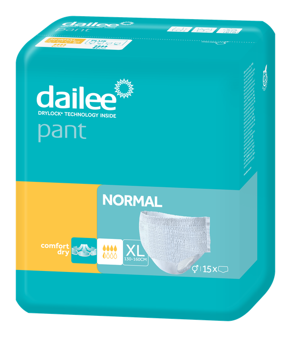 DAILEE Normal XL biksītes urīna nesaturēšanai - 15 gab.