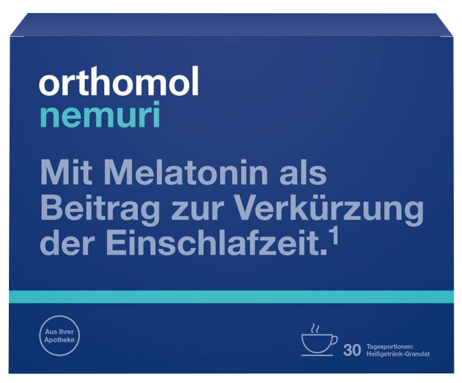 ORTHOMOL Nemuri 30 porciju pulveris miega uzlabošanai