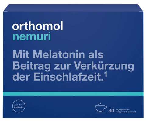 ORTHOMOL Nemuri 30 porciju pulveris miega uzlabošanai