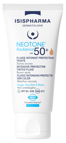 ISISPHARMA Neotone Radiance SPF50+ – tonēts saules aizsargfluīds, 30 ml