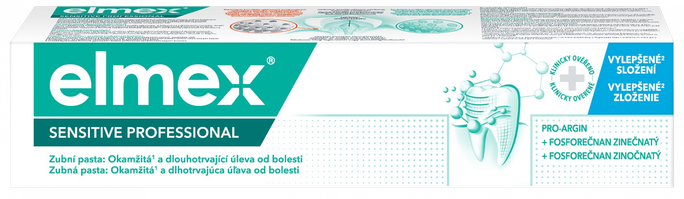 ELMEX Sensitive Professional, 75 ml - Zobu pasta jutīgiem zobiem