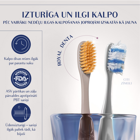 ROYAL DENTA Gold mīkstā zobu birste, 1 vienība