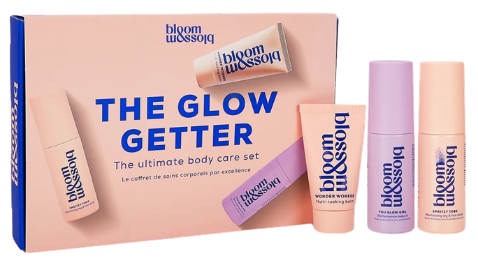 BLOOM & BLOSSOM Glow Getter — ķermeņa kopšanas komplekts, 1 gab.