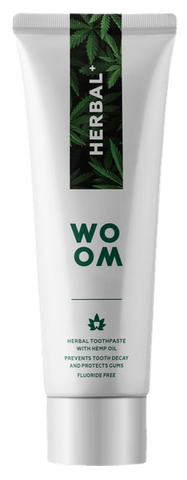 WOOM Herbal+ pasta zobu kopšanai, 75 ml
