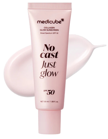 MEDICUBE SPF50 Collagen Glow Saules Aizsargkrēms, 50 ml