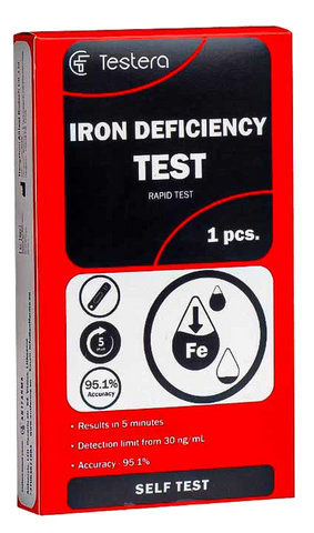 Ferritīna tests (asinis) TESTERA, 1 vienība