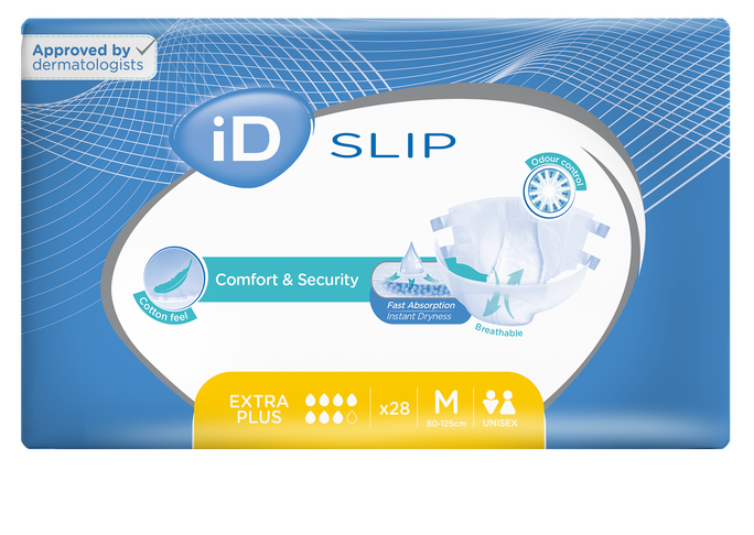 ID Expert Extra Plus M slips, 30 šūpojošas pieaugušajiem