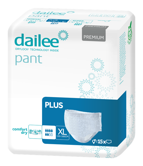 DAILEE Premium Plus XL Pant urīnnesaturēšanas biksītes, 15 vienības