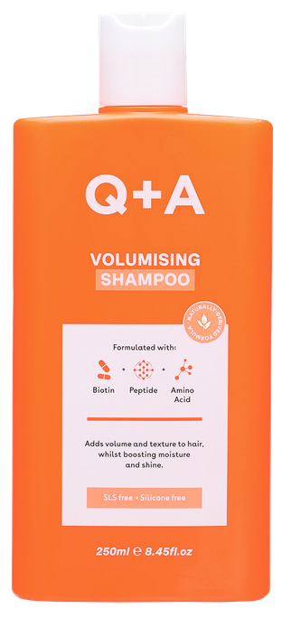 Q+A Šampūns tilpumam, 250 ml