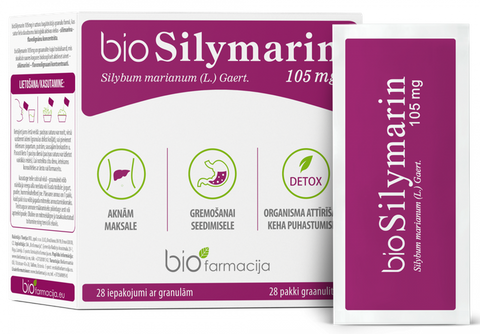 Bio Silymarin BIOFARMACIJA paciņās, 28 paciņas