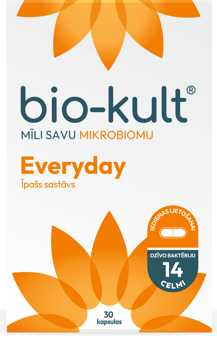 BIO-KULT Everyday - 30 probiotisko kapsulu komplekts