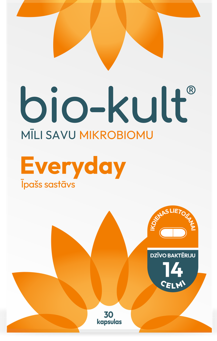 BIO-KULT Everyday - 30 probiotisko kapsulu komplekts
