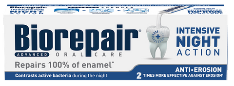 BIOREPAIR Intensive Night Advanced zobu pasta, 75 ml