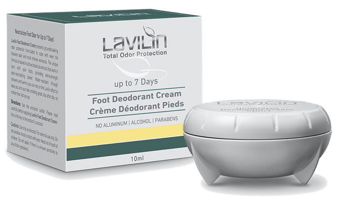 Dezodorants kājām LAVILIN, 10 ml
