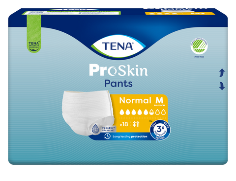 TENA ProSkin Pants Normal M, 18 gab. biksītes urīna nesaturēšanai
