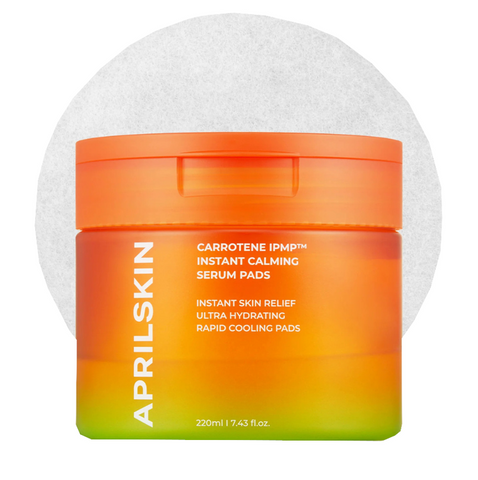 Carrotene IPMP™ Serum Pads APRILSKIN momentālai ādas nomierināšanai, 220 ml