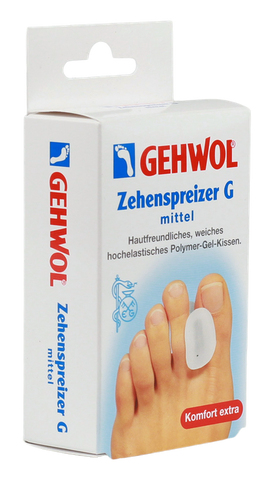 GEHWOL P-Gel pirkstu atdalītāji G, mazgājams komplekts 3 pāri