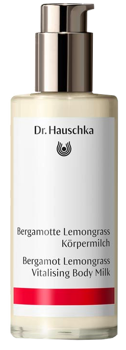 DR.HAUSCHKA Tonizējošais ķermeņa pieniņš bergamotei un citronzālei, 145 ml