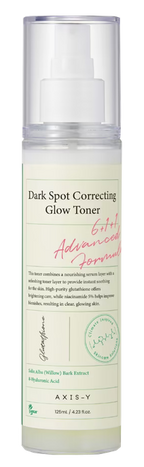 AXIS-Y Glow toniks ar tumšo plankumu koriģēšanu, 125 ml