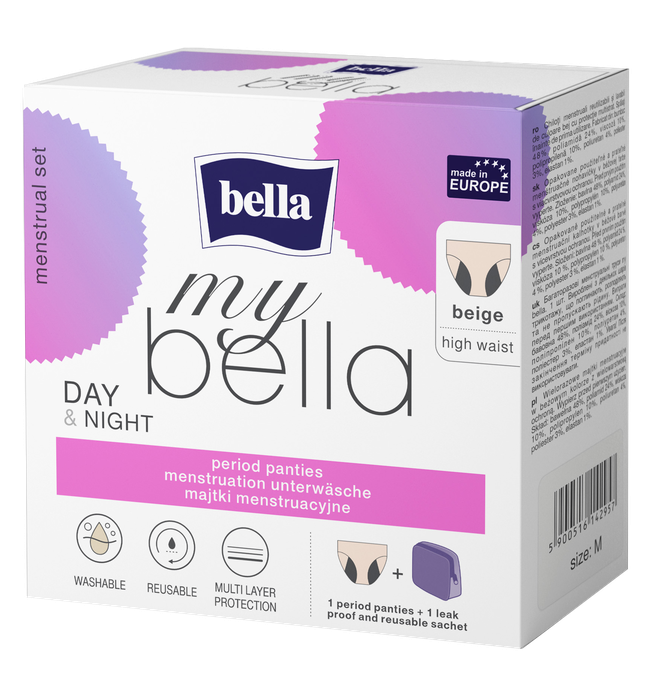 BELLA My Bella M — menstruālās biksītes, vienības iepakojums