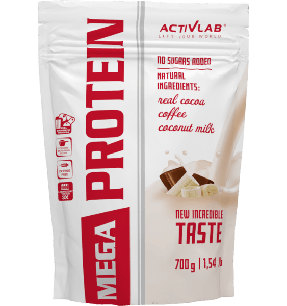 ACTIVLAB Mega protein pulveris – Banāns ar šokolādi, 700 g