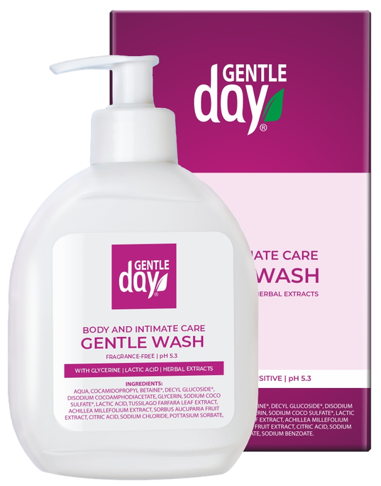 GENTLE DAY intīmās zonas un ķermeņa mazgāšanas līdzeklis, 250 ml