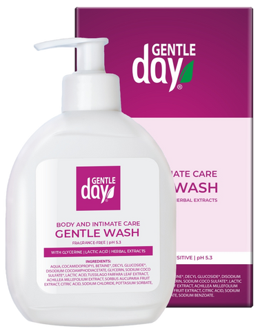 GENTLE DAY intīmās zonas un ķermeņa mazgāšanas līdzeklis, 250 ml