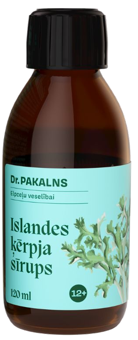 DR. PAKALNS 120 ml Islandes ķērpja sīrups
