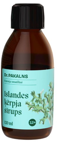 DR. PAKALNS 120 ml Islandes ķērpja sīrups