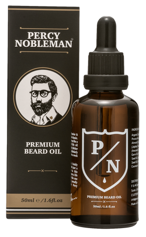 PERCY NOBLEMAN Premium bārdas eļļa 50 ml
