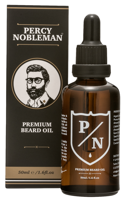 PERCY NOBLEMAN Premium bārdas eļļa 50 ml