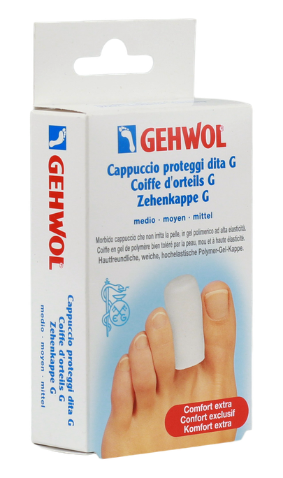 GEHWOL P-Gel Pirksta Aizsargs G – 2 gab. Cepurītes