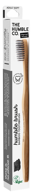 HUMBLE Bamboo Charcoal zobu birste – 1 gab.