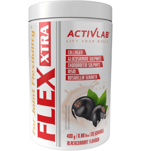 ACTIVLAB Flex Xtra Melnā jāņogu pulveris 400 g